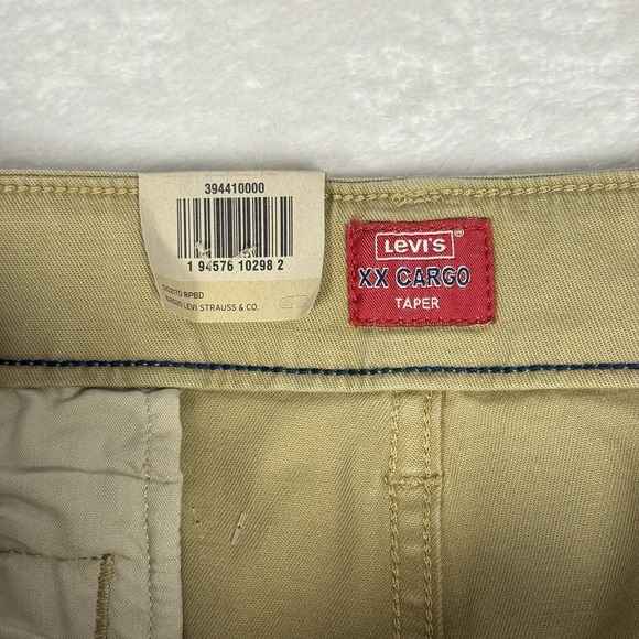Levi's Men's 34x29 XX Cargo Taper Khaki Stretch Utility Pants NWT - Picture 5 of 10